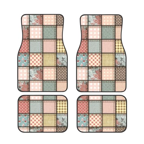 Alfombrillas para coche estilo color vintage ideales para viajes familiares y diarios