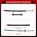 Imagen de Udekit Anime Ninja Espada de Bambú Katana Guerrero Arma