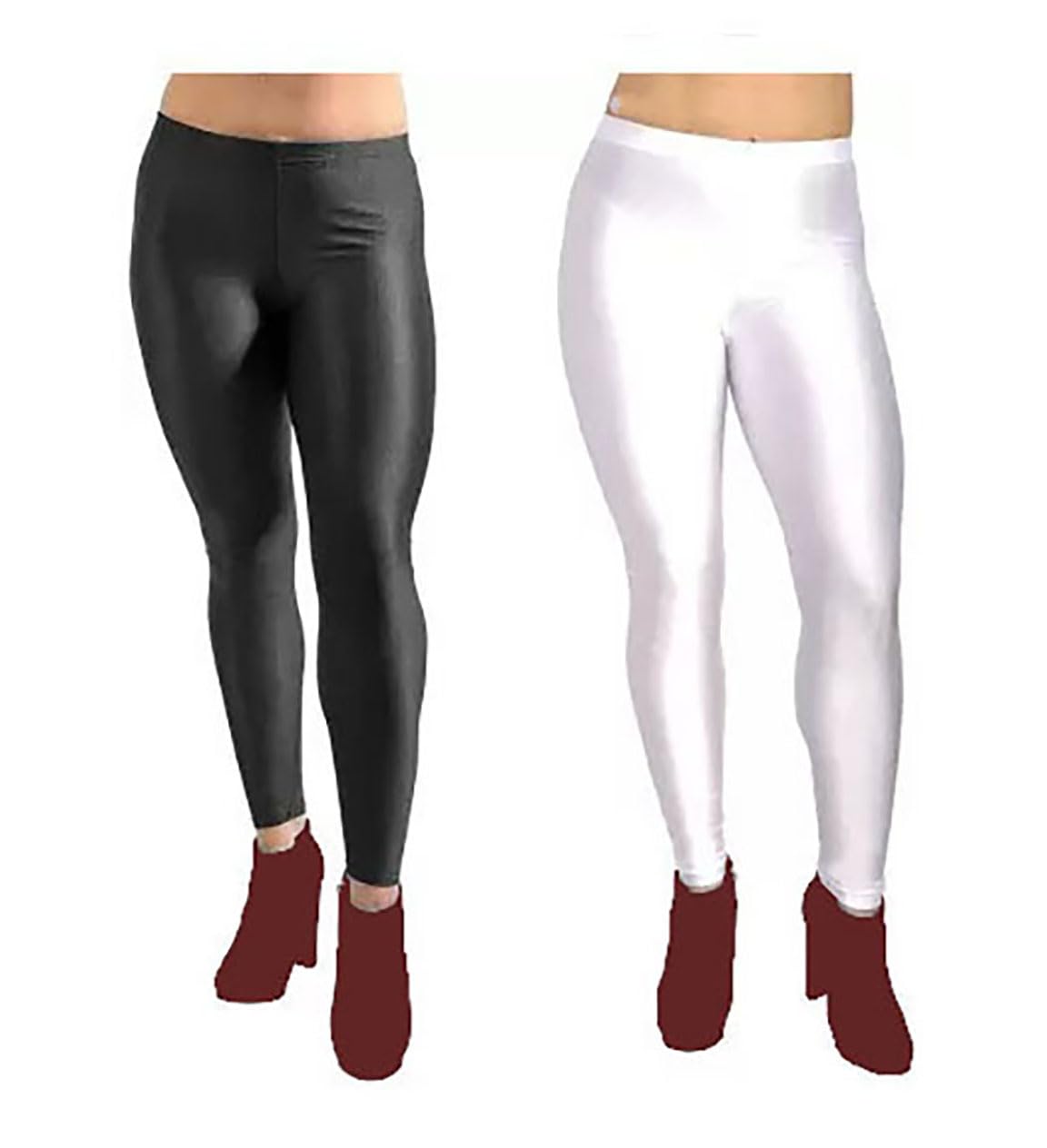cron New Trend Shiny Churidar Leggings Combo for Women and Girls (Pack of 2)-picture-16