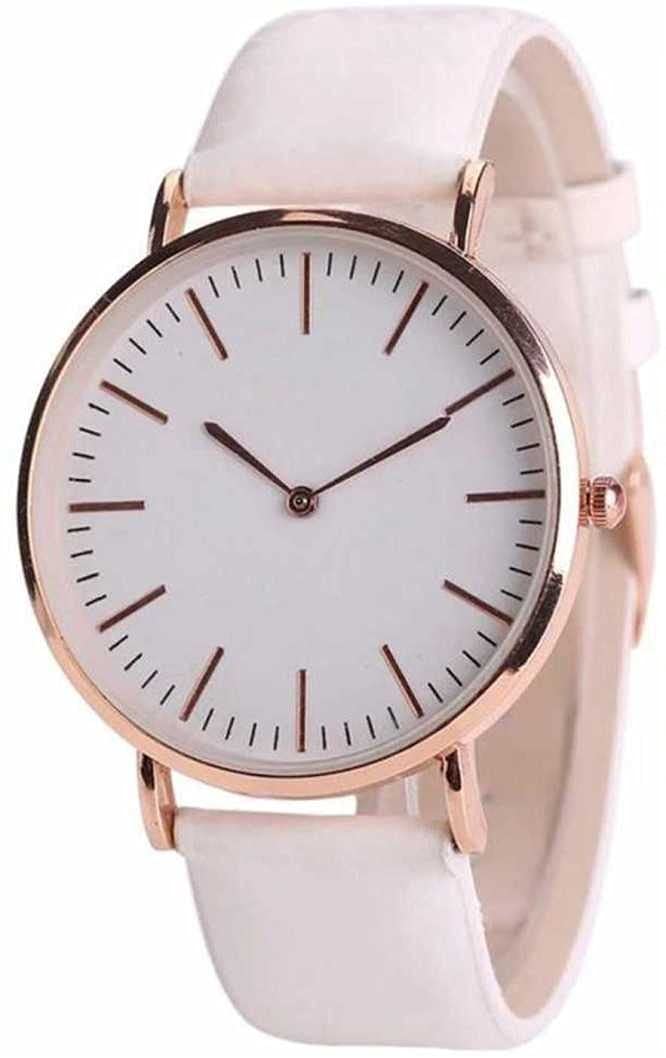 SELLORIAAnalouge white Dial multi Color Strap Stainless Steel Wrist Watches for Womens Ladies Girls Watch for Girls & Women [7-45 Years]