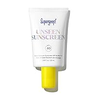 Vista 8 de Supergoop! Protector solar invisible para la cara - SPF 40 - Invisible + Espectro amplio + imprimación adhesiva al maquillaje - Sin peso, sin olor