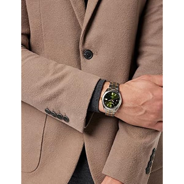 Seiko herrklocka kvarts titan med rostfritt stålband