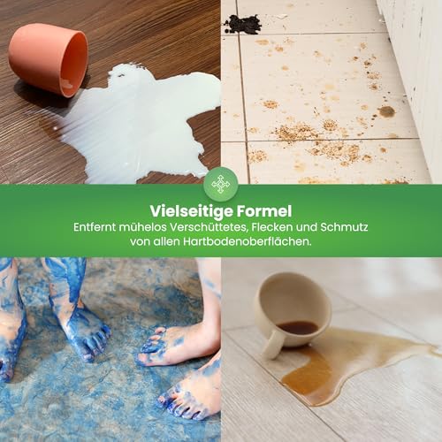 PURIVITA® Reinigungsmittel für Saugwischer [1L] - Reiniger für Waschsauger Konzentrat - Nasssaugerreiniger für jeden Boden - Nasssauger Reinigungskonzentrat - Frischeduft - Wischpflege 5