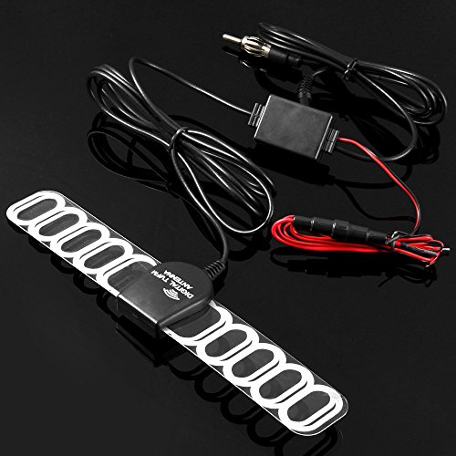JHIY92 Car TV Digital DVB-T FM Antenna Aerial Amplifier / Booster