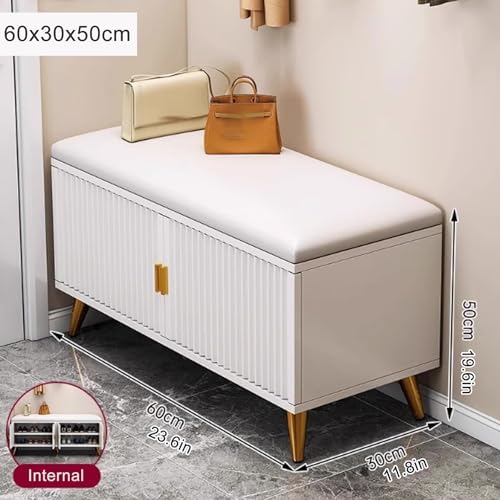 Banc de rangement de chaussures d'entrée design pour un hall toujours impeccable - 2