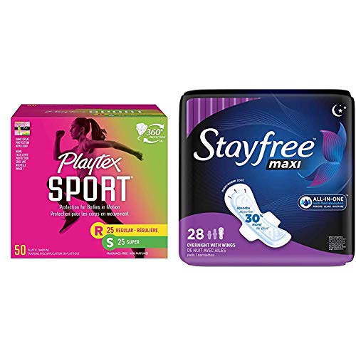 Buy Playtex Sport Tampons with FlexFit Technology, Regular & Super