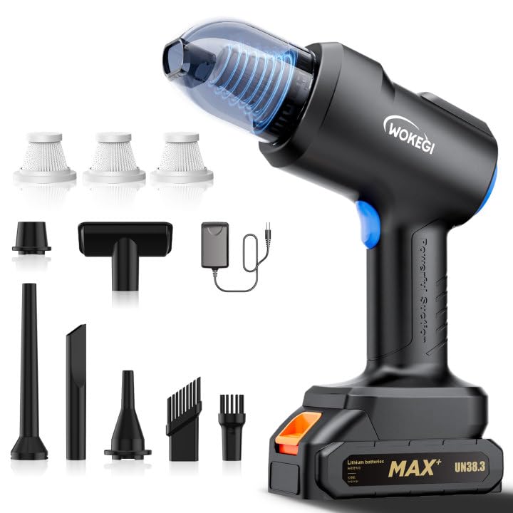 WOKEGI 22000PA Cordless Car Vacuum