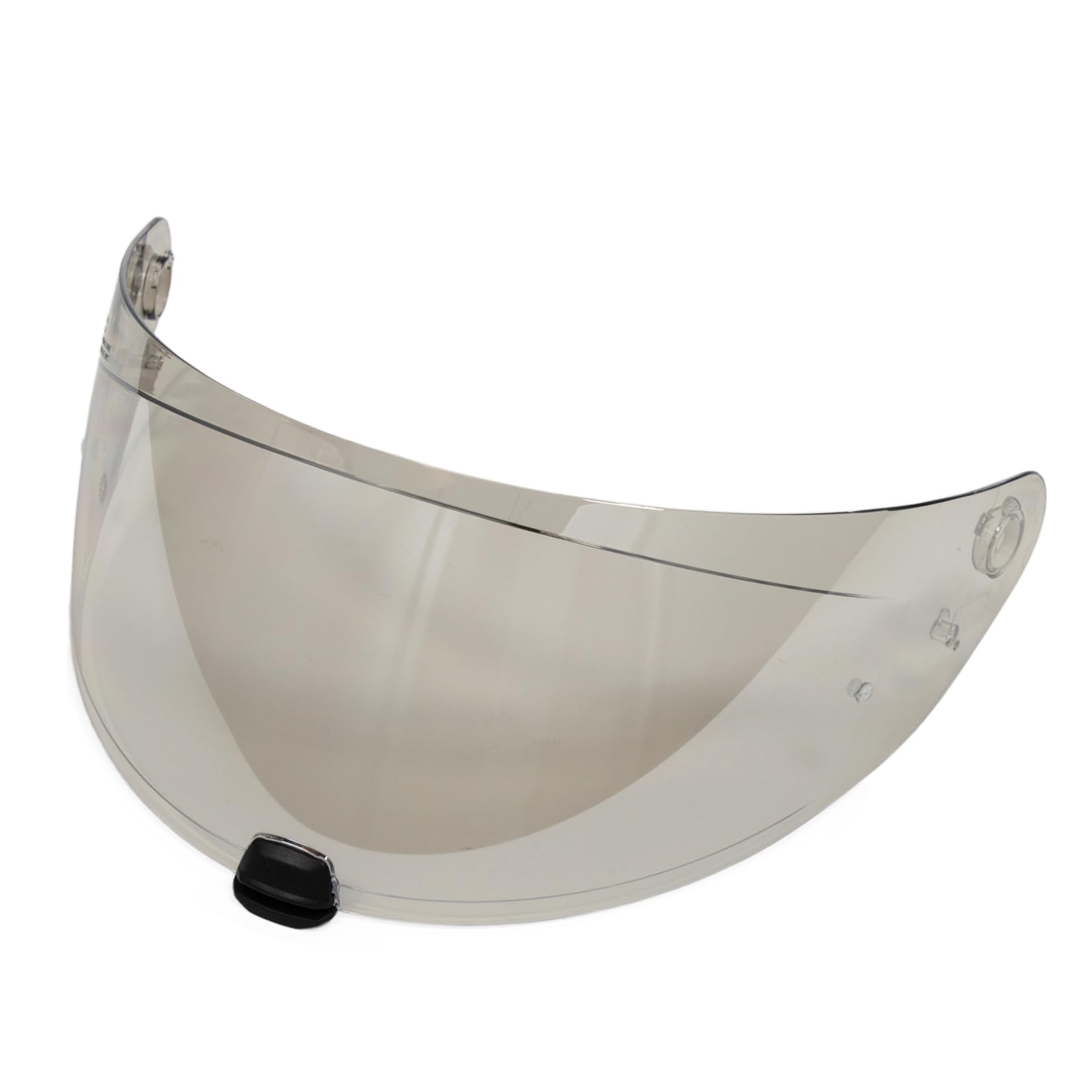 PSLER Visera de Casco para HJC i70 i10 HJ-31, Visera Tintada para Casco Motocicleta Accesorios de Repuesto(Aurora Plata Transparente)