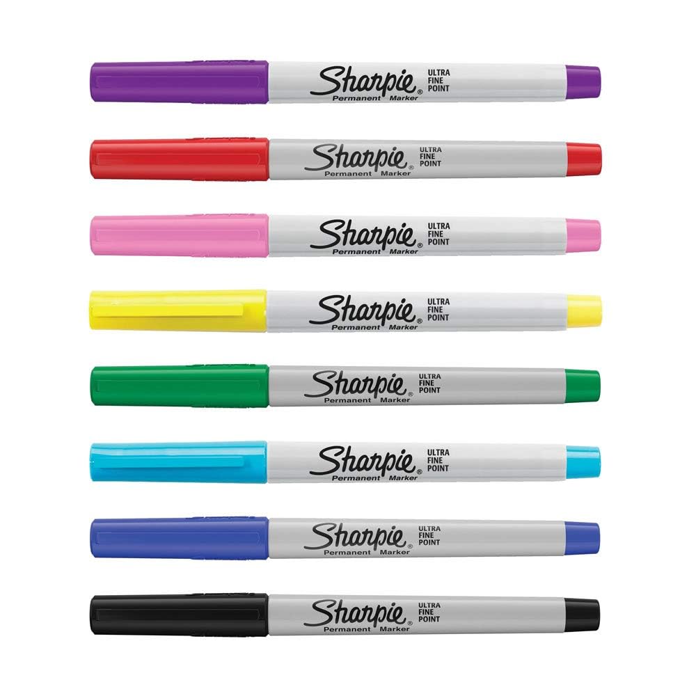Sharpie Permanentmarkerset, exklusive Farben, feine und ultrafeine Spitzen, 28 Stück