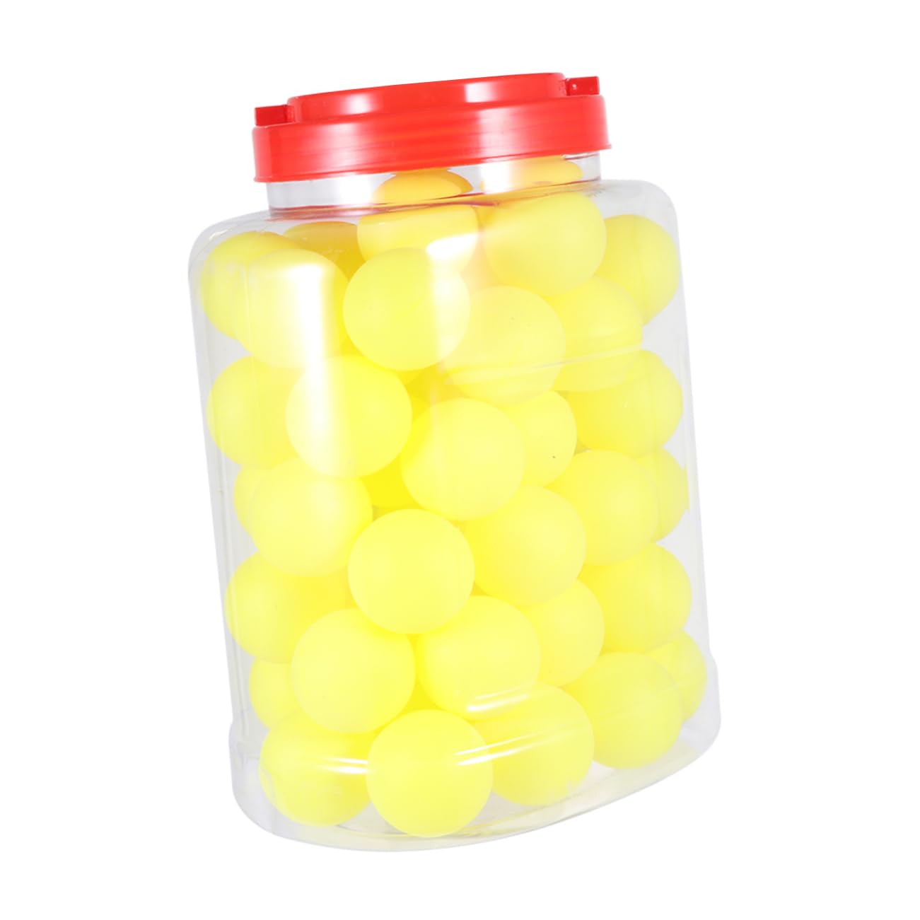 60 Palline da Ping Pong da 40mm in Pp Leggere e Perfettamente Bilanciate, Forma Rotonda per Principianti in Sport All'aperto a Casa