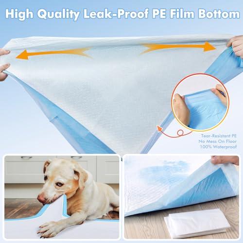 Image of Puppy Pads XXXL 31 inchx 55 inch 40 Count,Pee Pads for Large Dogs & Multi-pet Families, Disposable Pet Training Pads for Doggie,Cat , Incontinence Underpads Ultra Absorbent & Quick-Dry, Leakproof Potty Pad
