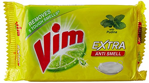 Image of Vim Dishwash Anti Smell Bar Pudina 135 g