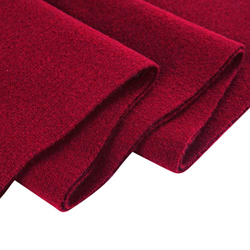 RIONA Heren 100% Australische merino-wol sjaal zachte warme stropdassen gebreid - Image 7