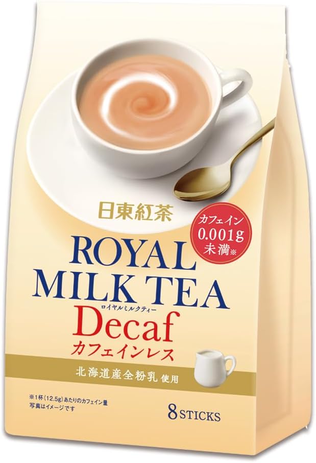 三井農林 日東紅茶 ロイヤルミルクティーデカフェ 8本×4個