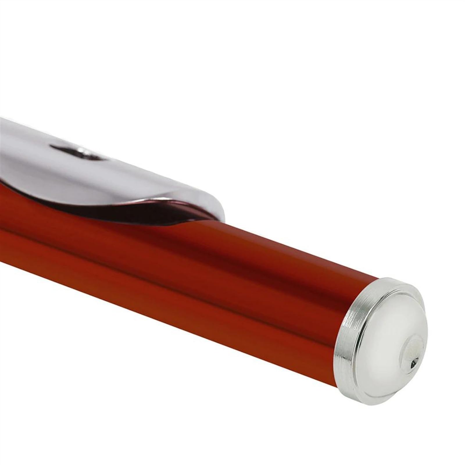 Profesional Flauta Travesera Flauta Roja De 16 Agujeros, Tono C, Llave Plateada Niquelada, Flauta De Cuproníquel De Concierto Con Estuche