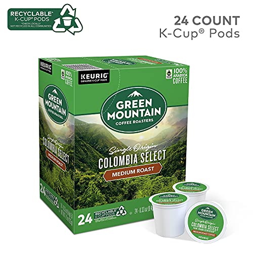 Image of Green Mountain Coffee Roasters Colombia Select, Single-Serve Keurig K-Cup Pods, Medium Roast Coffee, 24 Count
