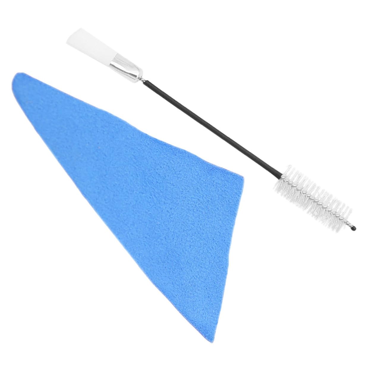 Toddmomy -one Sax Cleaning Kit Saxophone Clarinet Trumpet Brush Cleaning Cloth for Maintenance Care