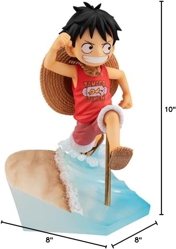 Miniatura 6 de Megahouse - Una pieza - Serie de gemas - Estatua de Monkey D Luffy Run