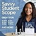 Zyrev Otoscope Oph Diagnostic Set - 36 Piece Medical and Nursing Student Otoscope/Opthalmoscope Diagnostic Kit - with Leather Case for Educational and Professional Settings (Regular)