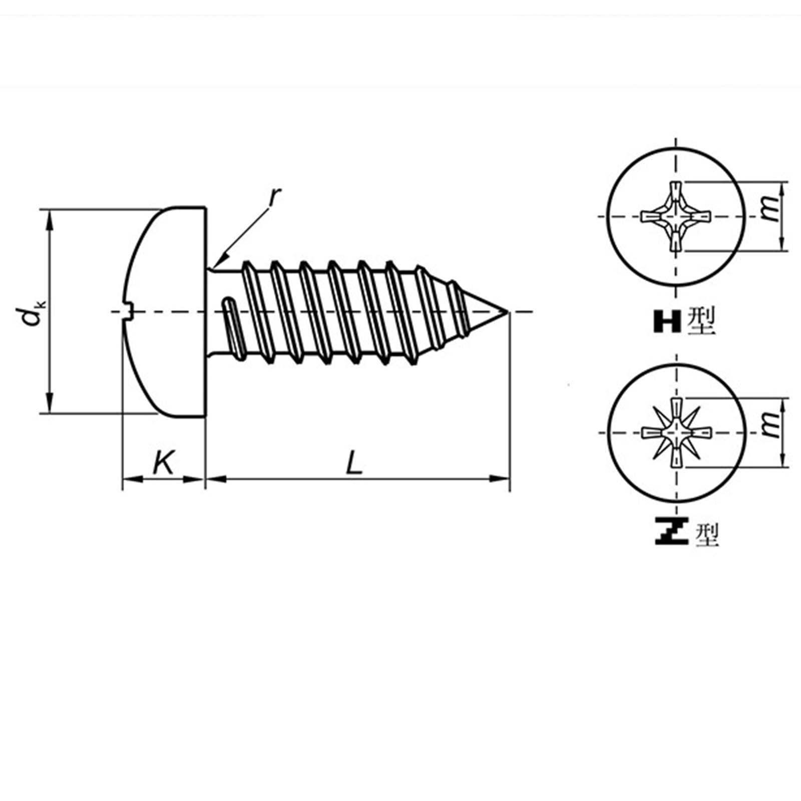 Stück Selbstschneidendes Schrauben-Sortiment-Set, Edelstahl-Senkkopf-Torx-Selbstbohrschrauben, Holz-Trockenbauschrauben mit Bohrer, 13mm/16mm/19mm/25mm/32mm/35mm-Silber