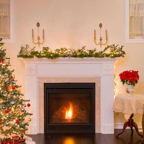 Corona de Navidad para puerta que transforma tu entrada este otoño 4