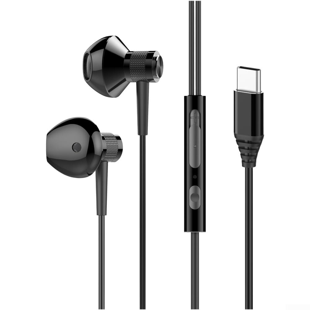 Cuffie in-ear con jack da 3,5 mm, microfono con isolamento acustico (A)