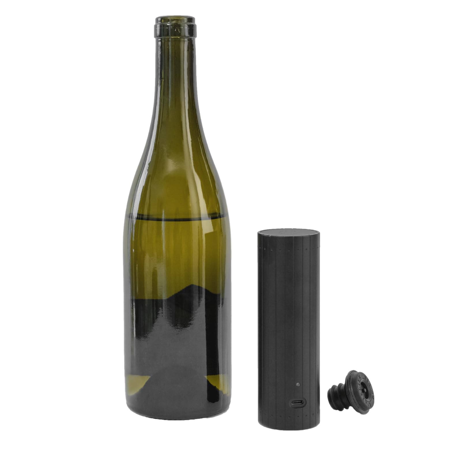 L'ATELIER DU VIN - Gard'Vin On/Off Power + 3 bouchons - Pompe à vin électrique