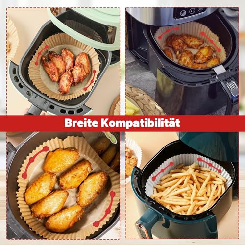 WUISOLQP Magnete für Airfryer Backpapier Magnet für Heißluftfritteuse 4 Stück Air Fryer Magnet Silikon Schnalle Set Airfryer Magnete für Backpapier für Fixieren von Einweg-Backpapier Küchenzubehör Rot
