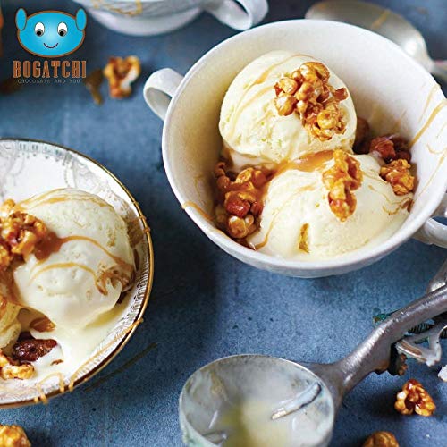 Image of BOGATCHI Crunchy and Crispy Butterscotch Nuts (8MM Size), Butterscotch Chips, Made of Real Cashews, Gluten Free and Vegan, Make Cookies, Cake, Shakes, Ice Creams, Muffins, Chocolates, 200g