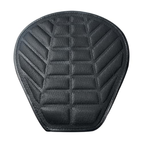 Generico Sella moto – 37x35 cm con imbottitura anatomica, struttura leggera e traspirante, imbottitura traspirante e regolabile, copertura stabile testurizzata per una guida confortevole