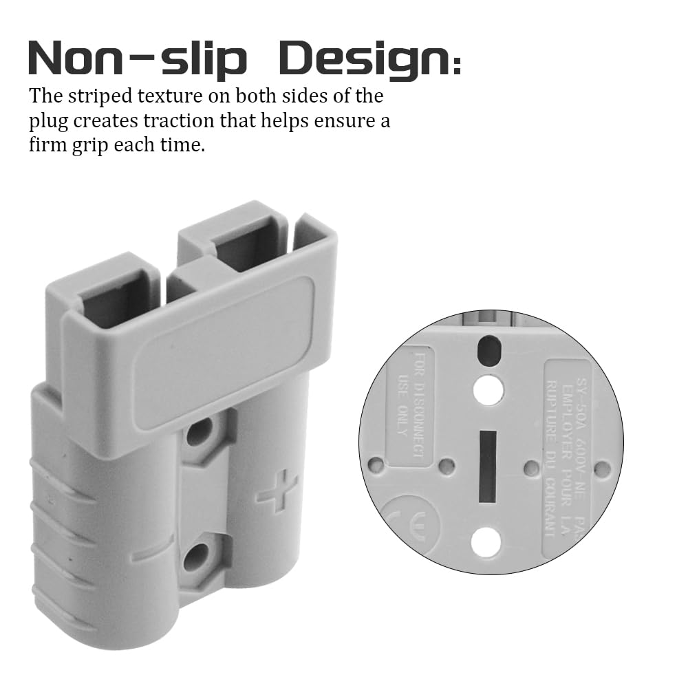 WOODGUILIN Connettore Caricatore Carrello Elevatore,Scollegamento - Foto 10