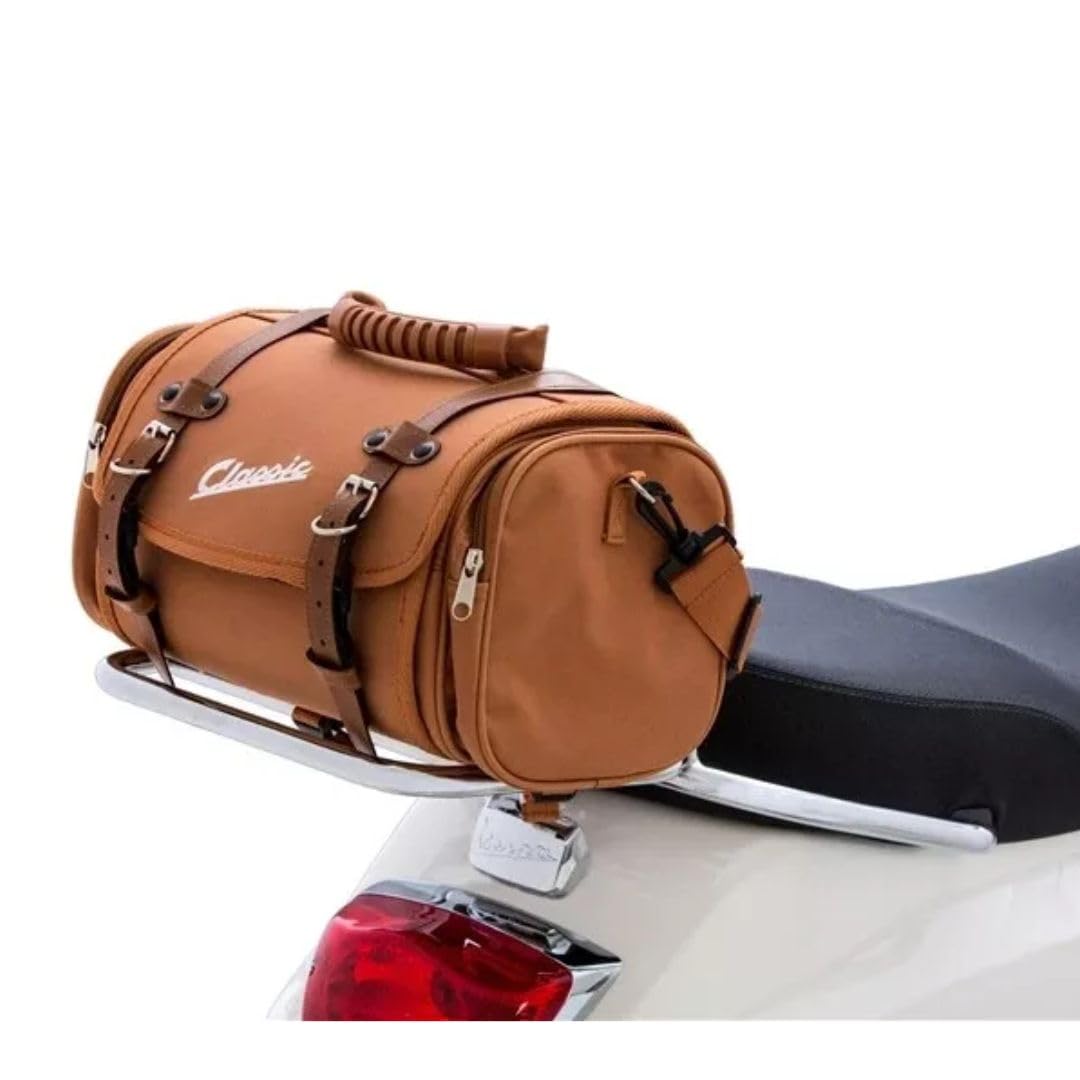 Borsa bauletto valigia SIP CLASSIC 40010240 in naylon marrone per portapacchi