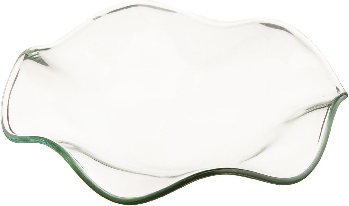 Electric Oil Warmer Glass Dish Bowl for Tart Diffuser Fragrance Lamp Scent Oil Warmers Aroma Warmer Light- Size 3 1/2