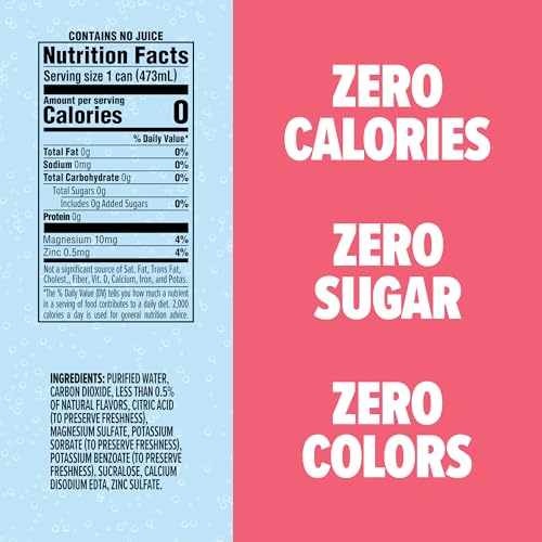 Image of SPLASH REFRESHER Sparkling Water, Kiwi Watermelon - 12-Pack, 16 Fl Oz Cans - Flavored Carbonated Seltzer Water with Electrolytes, Zero Sugar & Zero Calories