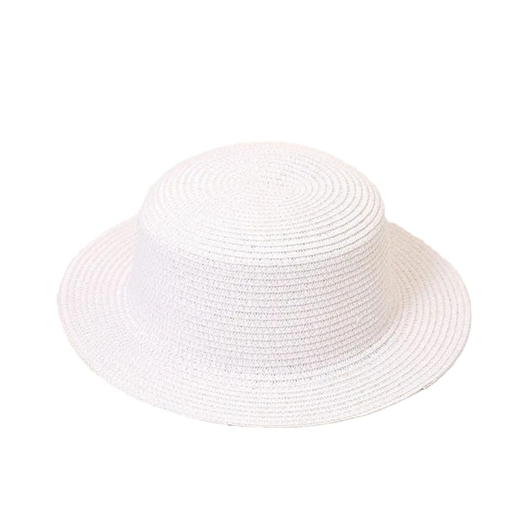 EYRMQWJPC Wide Brim Sun Hat, Men Women Panama Straw Hat Sun Protection Cotton(9)