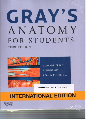 Gray's Anatomy for Students [Unknown] 0702051322 Book Cover