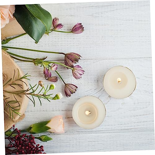 Kit de mechas para velas con copas de plástico redondas miniatura 7