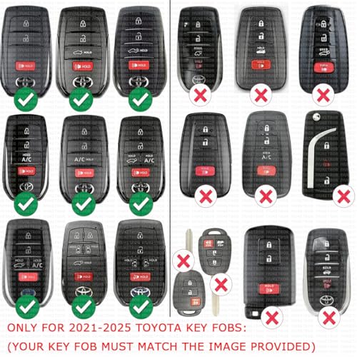Key Fob Battery Replacement for Toyota CR2450 Smart Proximity Remote by IYUKETROR - Used condition - US$8.10