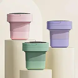 Máquina de Lavar Roupa Portátil - Mini Lavadora Dobrável para Viagens e Pequenos Espaços (cor aleatório)