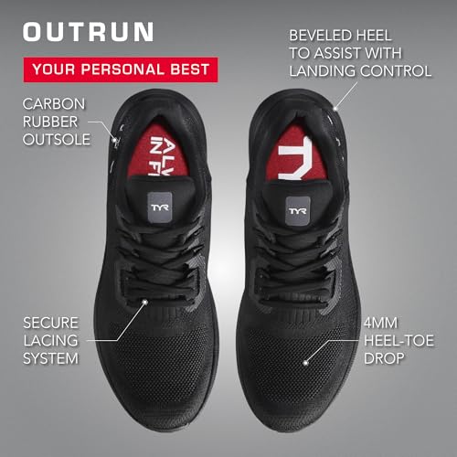 Image of TYR Techknit RNR-1 Unisex Running Shoes - Running, Training, Walking Sneakers with Engineered Mesh and Foam Cushioning for All Day Comfort and Support