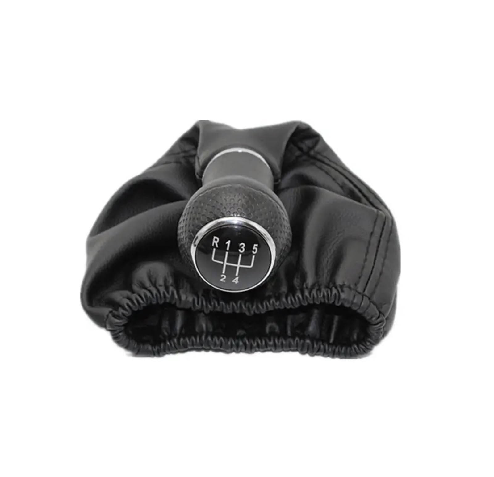 Jeocoai Black Car Gear Knob For Volkswagen For Vw For Polo For Classic 6N 6N2 1996 1997 1998 1999 2000 2001 Lupo For Caddy 5Speed(Black)