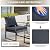 24x24 Inch Outdoor Cushions for Patio Furniture Set of 2, Waterproof Outdoor Chair Cushions w/Fade-Resistant, Removable & Machine-Washable Covers, Deep Seat Sofa/Couch Pads Replacement, Dark Grey