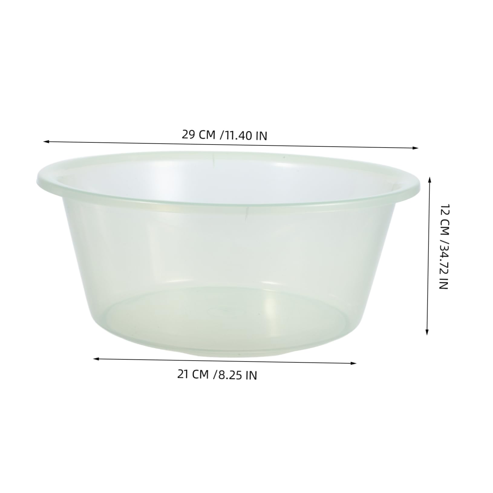 OUNONA Foot Bath Basin Plastic Wash Basin for Children Soaking Tub Kitchen Dishpan Camping Food Tub Space-Saving Footbath