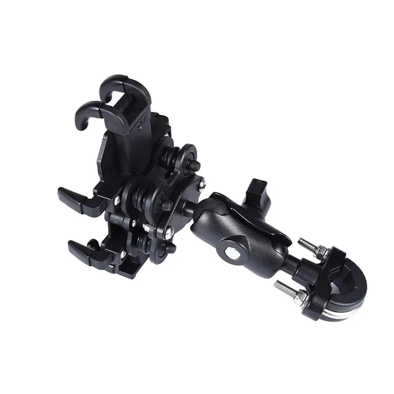 Support De Guidon De Téléphone for Moto, Support GPS Antichoc, Pince Universelle Anti-Vibration for Smartphone, Scooter