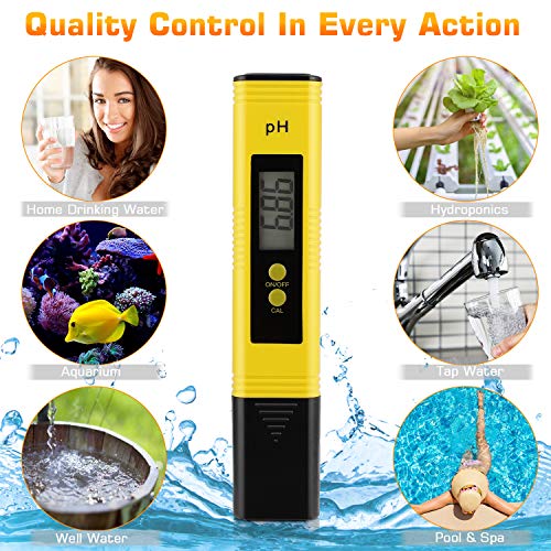 Ruolan ILEE Ph Meter For Water Hydroponics Digital Ph Tester Pen 0.01 High Accuracy Pocket Size thumb #3
