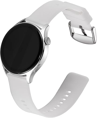 Silicone Rubber Watch Bands, Stainless Steel Buckle, Quick Release, 7 Colors to Choose, 18mm 20mm 22mm