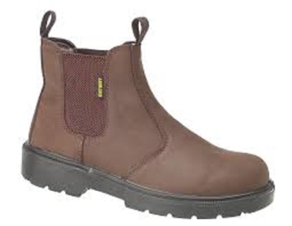 Capps Men's LH408 Non Metallic Leather Safety Dealer Boot With 200 Joule Composite Toe Caps