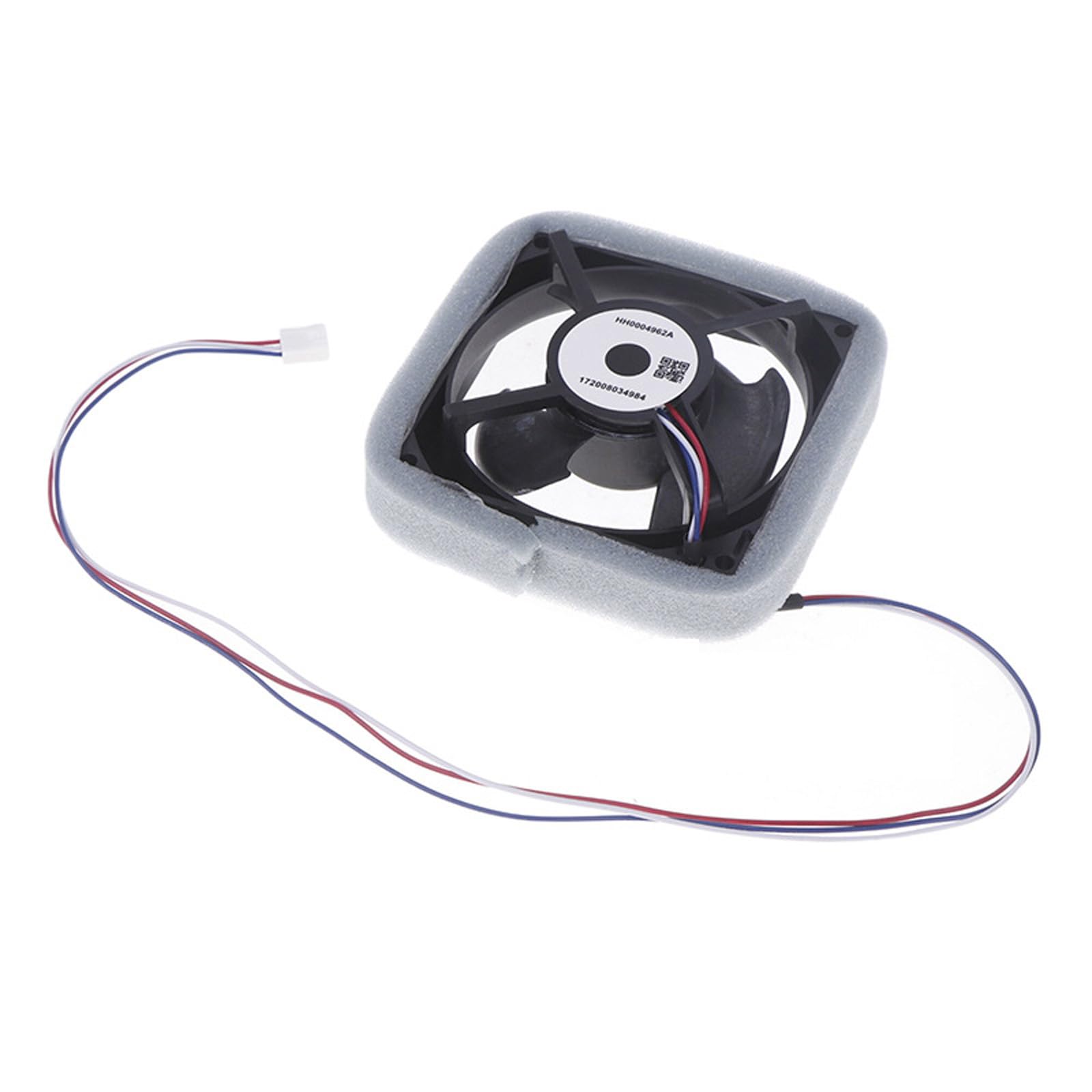 SHINLHUA Refrigerator Fan Replacement HH0004962A 12.5cm Cable Connector Cooling Fan for Fridge and Commercial Freezer Repair Refrigerator Motor Freezer Replacement Fridge Cooling Part Cable Connector