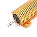 Tsnamay RX24 50 W 4 Ohm Resistor Aluminum Case Wirewound Chassis Mounted -4pcs