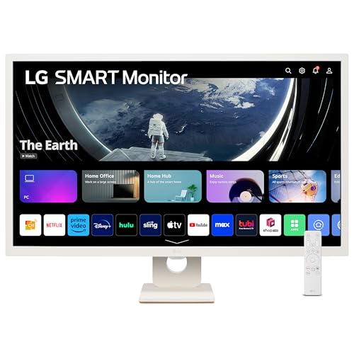 LG MyView Smart Monitor 32SR50F, 32 Inch, Full HD 1080P IPS Panel